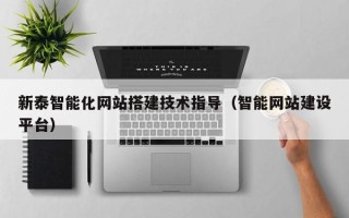 松原新泰智能化网站搭建技术指导（智能网站建设平台）